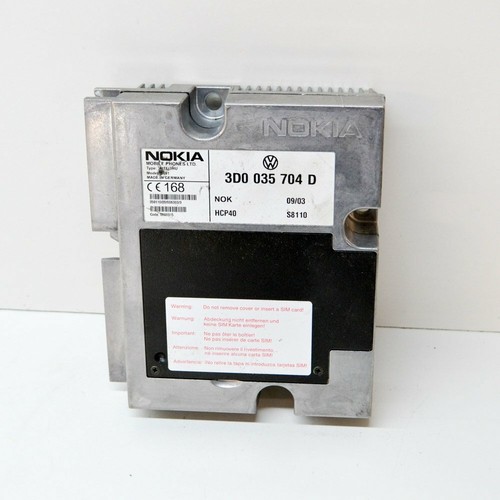 Volkswagen Phaeton 3D 5.0 TDI Nokia Telefon Steuergerät Steuergerät 3D0035704D 230kw 2004