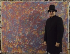 Jackson Pollock,Brian Rutenberg￼ Inspired XL￼ Painting 81” X 62”Action Abstract￼