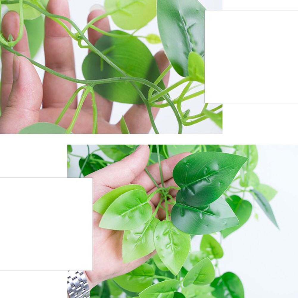 Piante Artificiali Pendenti Finta Edera 4 Pezzi | Decorazione Foglie Finte Per Interni/Esterni, Lunghezza 80 Cm