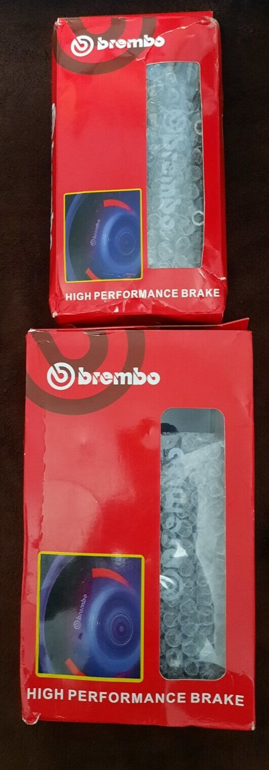 Black BremboStyle ABS Plastic Disc Brake Caliper Covers 4pcs! eBay