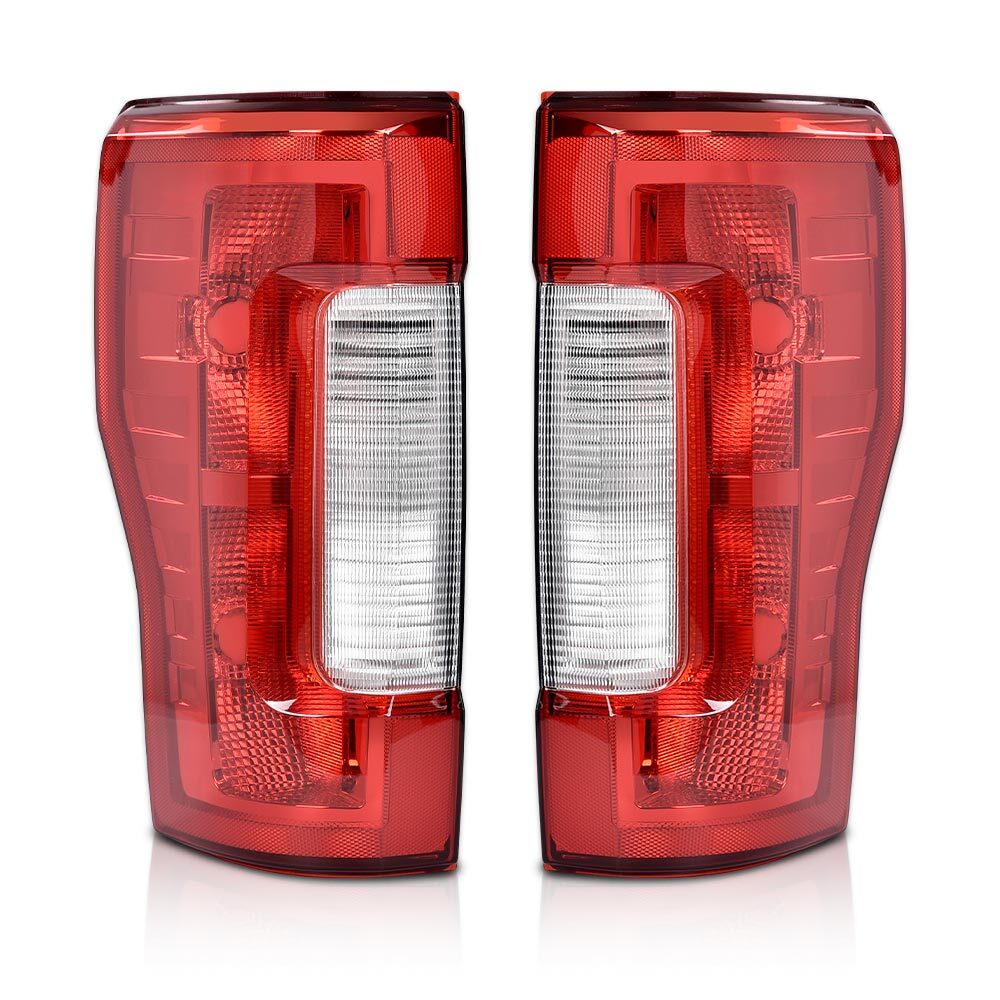 Pair Tail Lights Brake Lamps LH & RH Fit For 2017-2019 Ford F250 F350 Super Duty