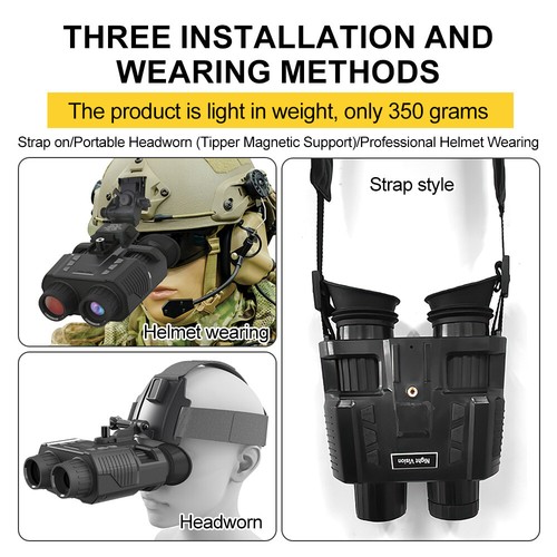 Head Mount Night Vision Digital Telescopes Hunting Thermal Binoculars IRInfrared - Picture 13 of 20
