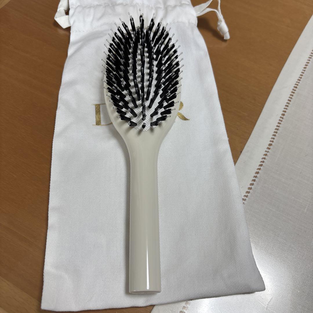 Christian Dior ヘアーブラシ New]Christian Dior Platinum Birthday Gift Hair Brush with