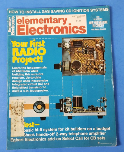 Elementary Electronics Magazines 18 Random Issues 1966-75 Vintage - Picture 9 of 13