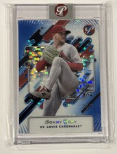 2025 Topps Pristine - Sonny Gray #206 Blue Refractor /75