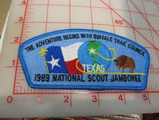 Buffalo Trail Council 1989 Jamboree JSP collectible patch (r28)