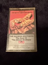 The Allman Brothers Band The Best Of CASSETTE Tape 1980 Polydor Gregg Allman OOP