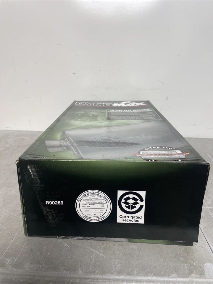 Dynomax 17219 Ultra Flo Welded Muffler 4.5" H X 9.75" W X 14" 2.5 In. In/Out - Image 2 of 4