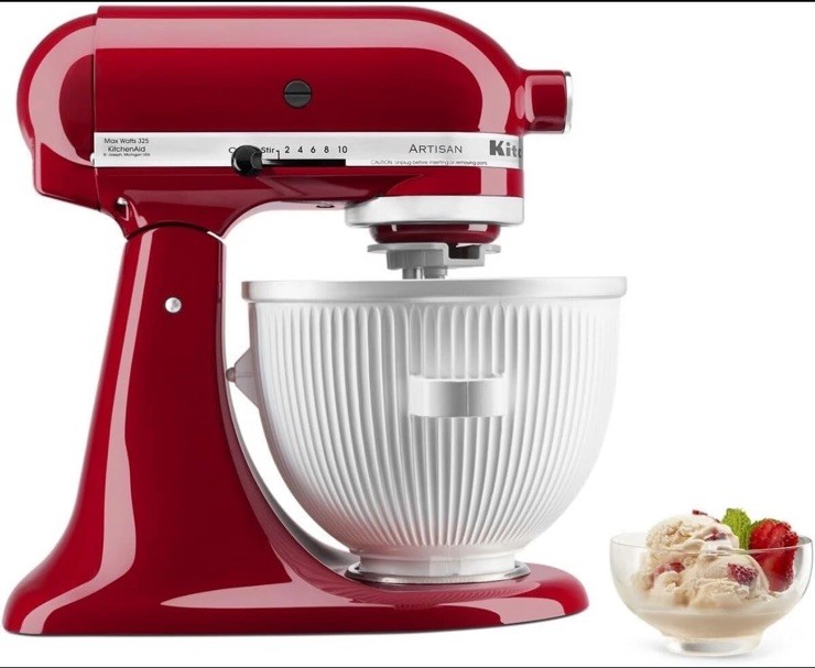 KitchenAid KSMICM Ice Cream Maker Attachment