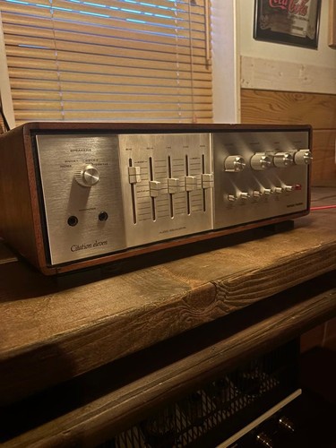Harman Kardon Citation Eleven Preamplifier 5-Element Equalizer Classic Wood Case