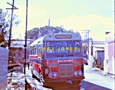 ORIGINAL BUSFOLIE 16188 - Rubys LEYLAND COMET ?  LG959 Montego Bay Dez.1970