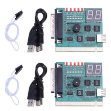 2X POST Karte Des USB PCI PC Motherboard Diagnose Analysator mit Zweistelli4746