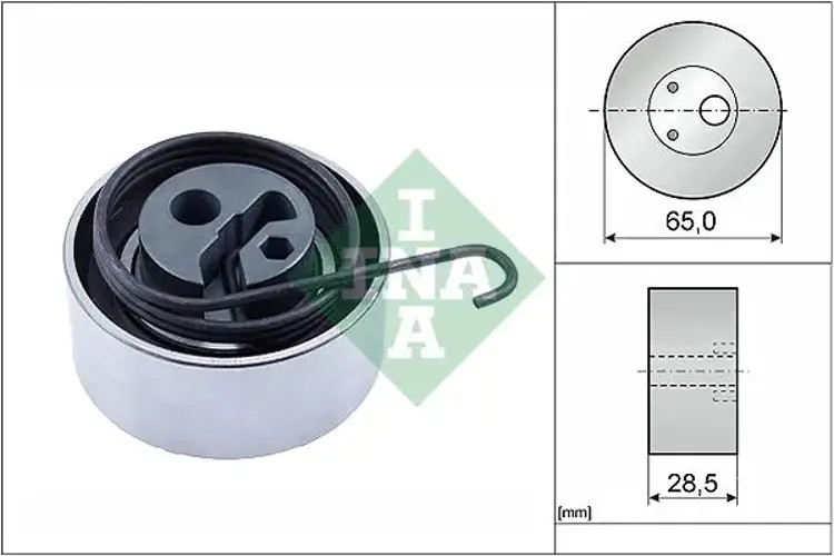 Timing belt tensioner pulley 531 0819 10 INA for OPEL CHEVROLET