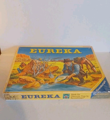 #ad Vtg 1988 Eureka Board Game. 💯 percent Complete In Great Condition $25.00