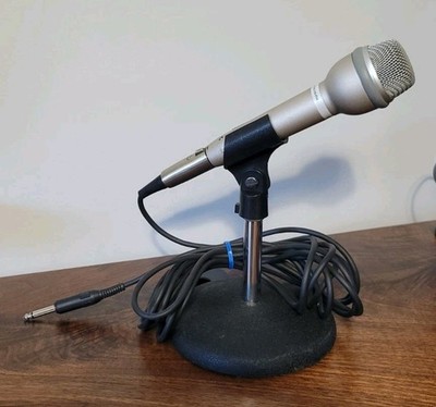 Realistic Super Omnidirectional Dynamic Microphone Catalog Number 33-1070b Vtg F