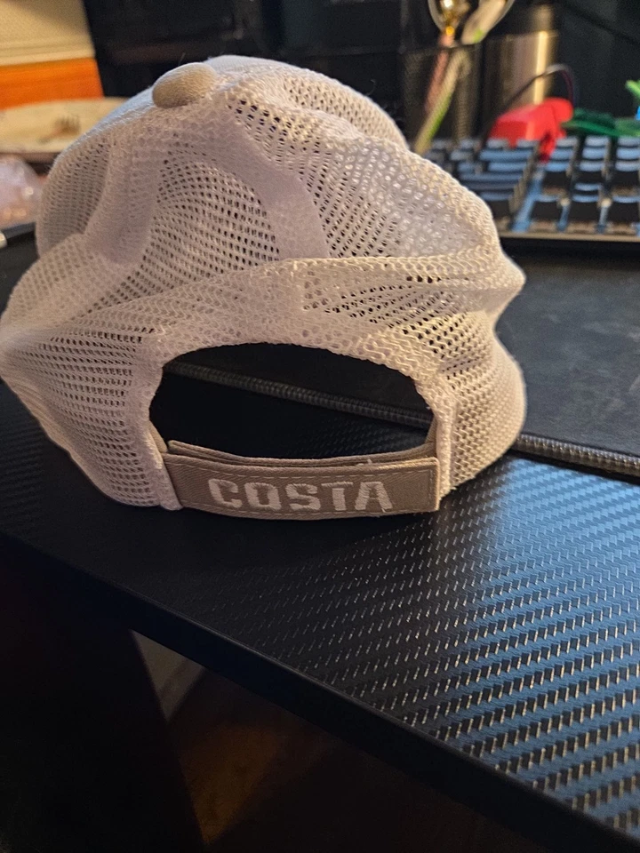 Costa Del Mar Adjustable Velco Cap Black, One Size, Embroidered White C Logo - Image 3 of 3