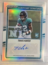 TRAVIS HUNTER BRAND NEW 2025 Panini Prizm Significant Signatures Rookie Auto NFL