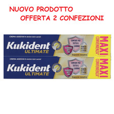 KUKIDENT ULTIMATE SAPORE NEUTRO 2 CONFEZIONI PUNTA FINE - FORMATO MAXI 57 G
