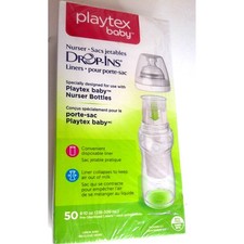 Playtex Baby Nurser Drop Ins Box of 50 New