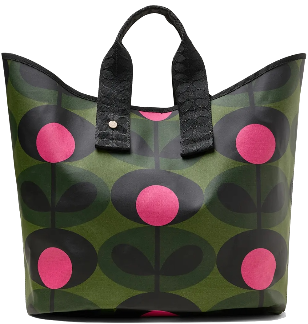 ORLA KIELY Oval Stem Forest Carryall Large Tote Bag