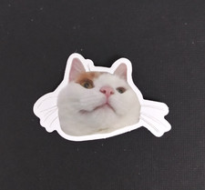 Cute Adorable Playful Kitty Cat Sticker 1.58" x 2.5" AK