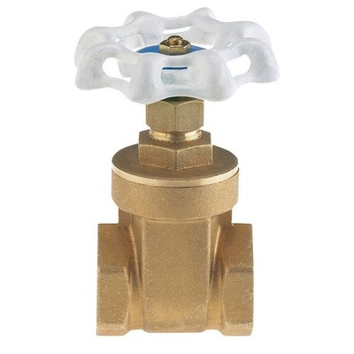 MILWAUKEE VALVE UP667 1/2'' Gate Valve,1/2'',Brass,NPT 39A261