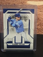 2025 National Treasures Baseball #GGS-BW BOBBY WITT JR. Game Gear Swatches /49