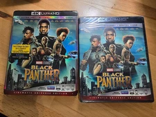 Black Panther (Ultra HD, 2018) New Sealed with slipcover