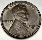 1929 S Lincoln Wheat Cent, Penny, XF-AU Extra Fine, 1c One Cent, US Coin - 0312