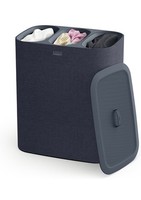 Joseph Joseph Tota Trio 90L Black Laundry Separation Basket | 50025 