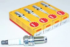 Set of 4 Genuine NGK 7168 DCPR8EKC Multi-Ground Spark Plugs