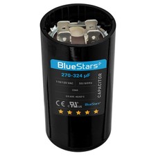 UL Certified 270-324 uF MFD 110-125 VAC Round Motor Start Capacitor 50/60 H...