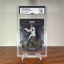 2022 Panini Prizm Tom Brady #273 Buccaneers CCG GEM MINT 10 🏈