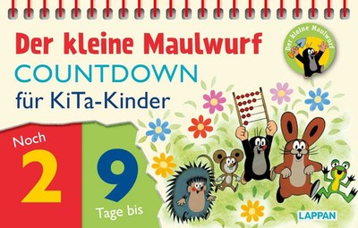 Der kleine Maulwurf Countdown für die Kita Lappan Verlag Buch 26 S. Deutsch 2026