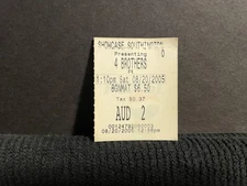 Vintage Movie Ticket Stub 4 Brothers