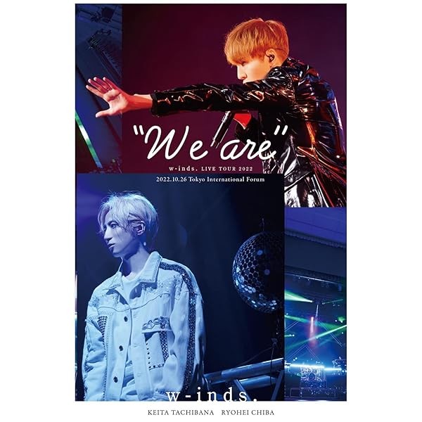 Blu-ray w-inds. LIVE TOUR 2022 ""We are"" (Standard Edition) [Blu-ray] Japanes FS