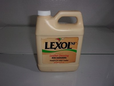 Lexol NF Neatsfoot Leather Dressing Non-darkening Original FORMULA 33.8 OZ RARE