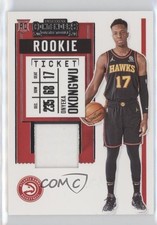2020-21 Panini Contenders Rookie Ticket Swatches Onyeka Okongwu #RS-OOK 00ix