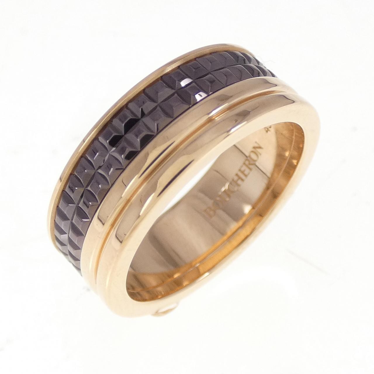 Authentic Boucheron Quatre Classic Half Large Ring #260-007-321-7459