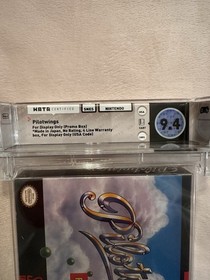 Pilotwings Super Nintendo Display Only Box Graded 9.4 Wata
