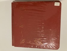 Creative Memories Sealed Orange Fall Leaves 7x7 Album