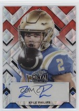 2022 Leaf Metal Draft Portrait Red White & Blue Wave /7 Kyle Philips Auto 11oq