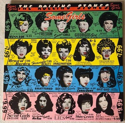 Rolling Stones Some Girls  COC 39108  1978 pressing  uncensored cover ~ VG+/VG+