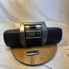 Sirius SUBX1 Dock Play Universal Satellite Radio Boombox Please Read