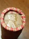 unsearched 1909-1958 P.D.S. Lincoln wheat cent ,penny roll,with a 1926  / 1946