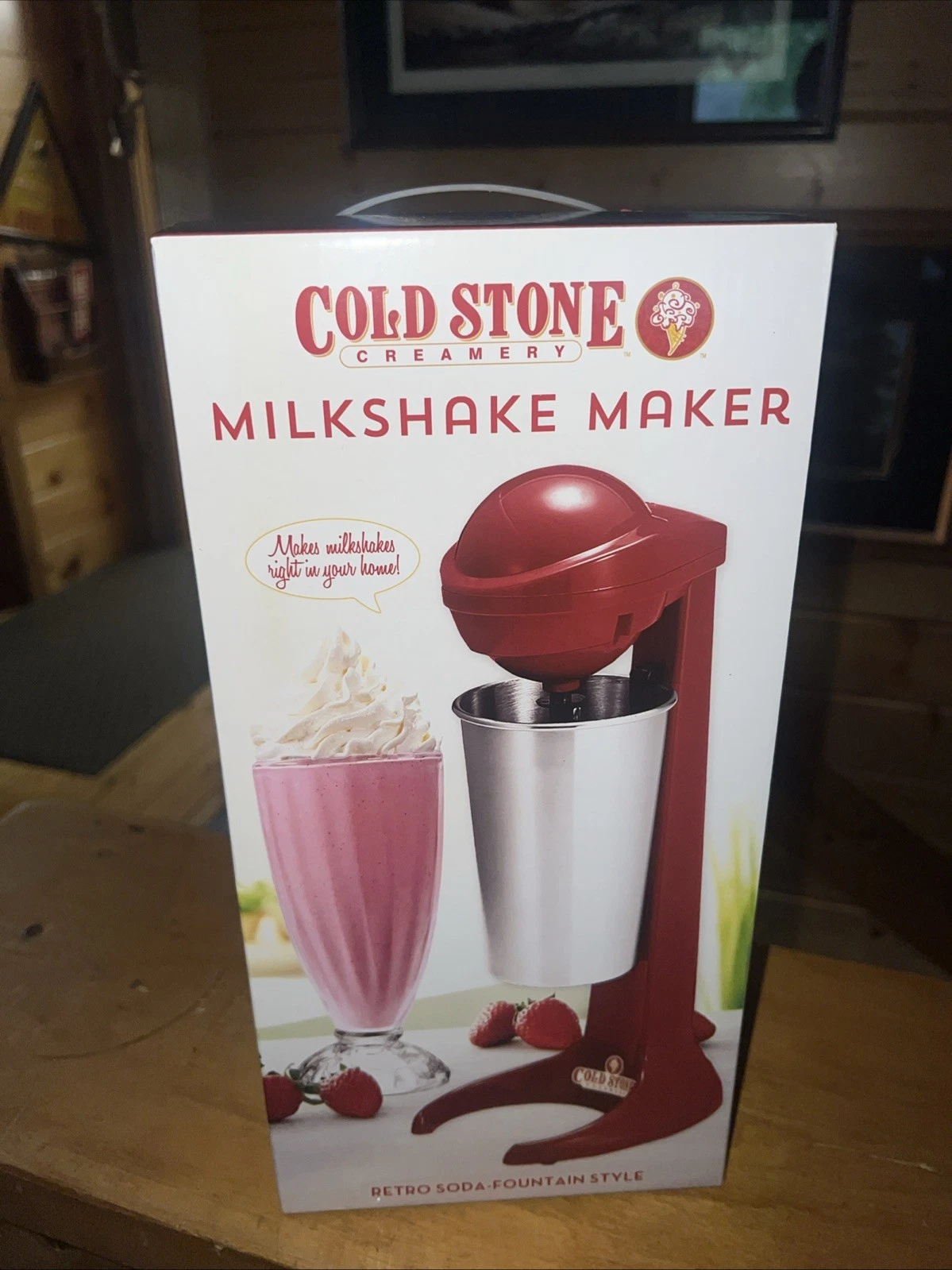Cold Stone Creamery Retro Soda-Fountain Milkshake Maker NEW