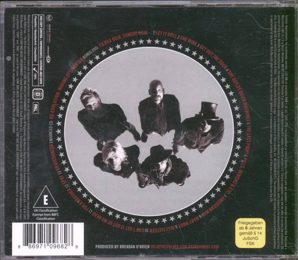 Velvet Revolver Libertad CD Europa RCA 2007 Kopiergeschützt Limitierte Ausgabe - Bild 2 von 2