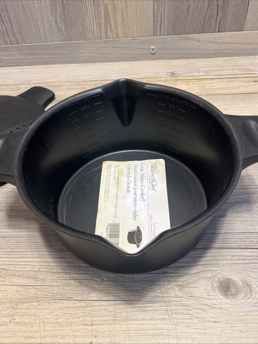 Pampered Chef Grande Micro Fornello Microonde Vaporiera 8 Tazze/2 Qt Padella con Coperchio USA - Foto 5 di 9