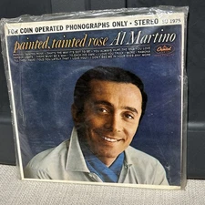Sealed! Al Martino EP Painted Tainted Rose 7” LLP Record Album Vinyl 1975 New