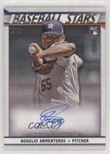 2020 Topps Baseball Stars Auto Series 2 Rogelio Armenteros #BSA-RA Auto h3a